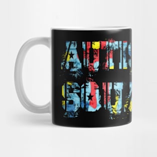 Autism T-ShirtAutism Autism Squad Shirt Cute Colorful Puzzle Tee For Family Class Mug